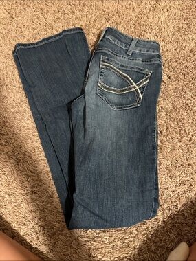 Women's Dark Blue Ariat real denim jeans